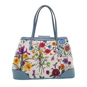 Gucci Floral Flower Tote Bag